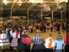 Squares of Young Dancers ready for a Big Finish